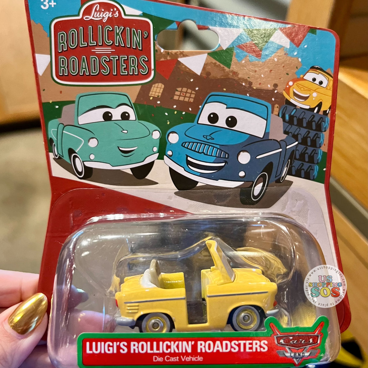DLR - Carsland - Luigi's Rollickin' Roadster Die Cast Vehicle