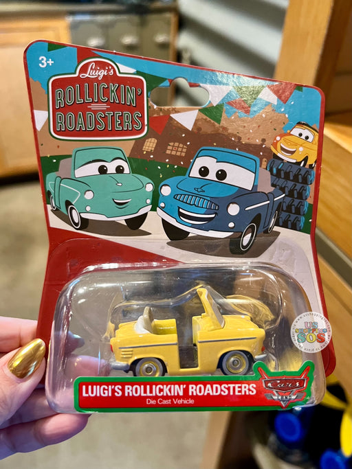 DLR - Carsland - Luigi’s Rollickin’ Roadster Die Cast Vehicle Yellow