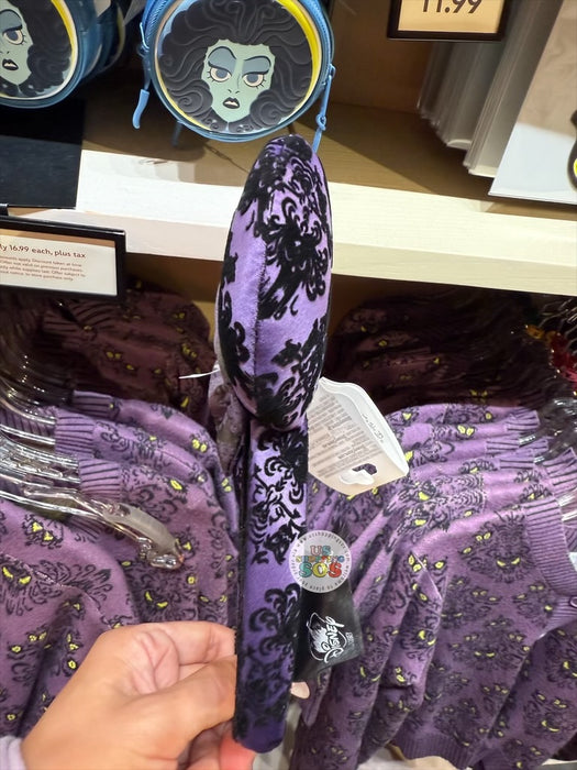 DLR/WDW - Haunted Mansion 2026 - Wallpaper Bow & Ear Headband