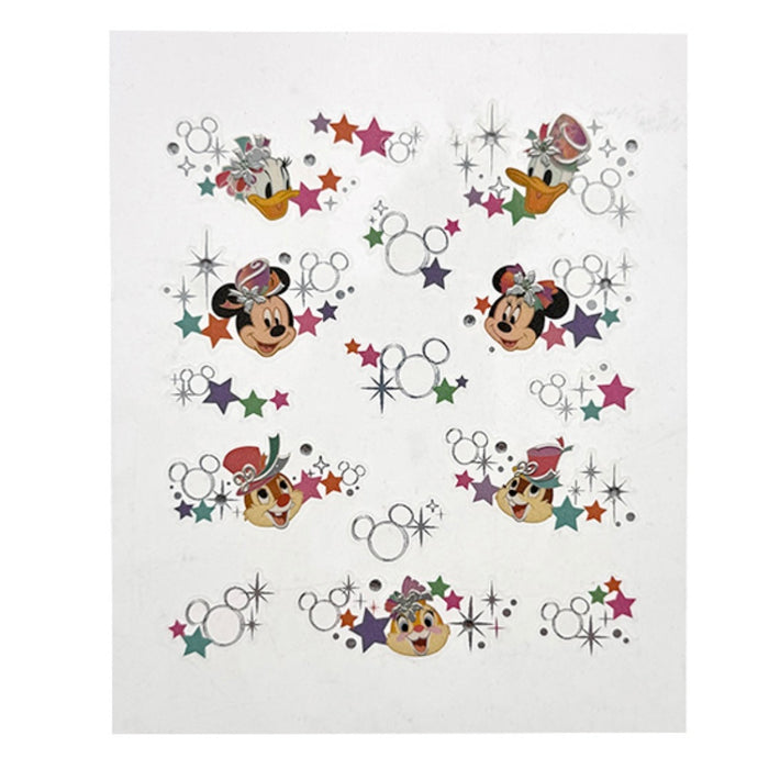 HKDL - 20th Anniversary Grand Celebration - Mickey & Friends Face Sticker Set