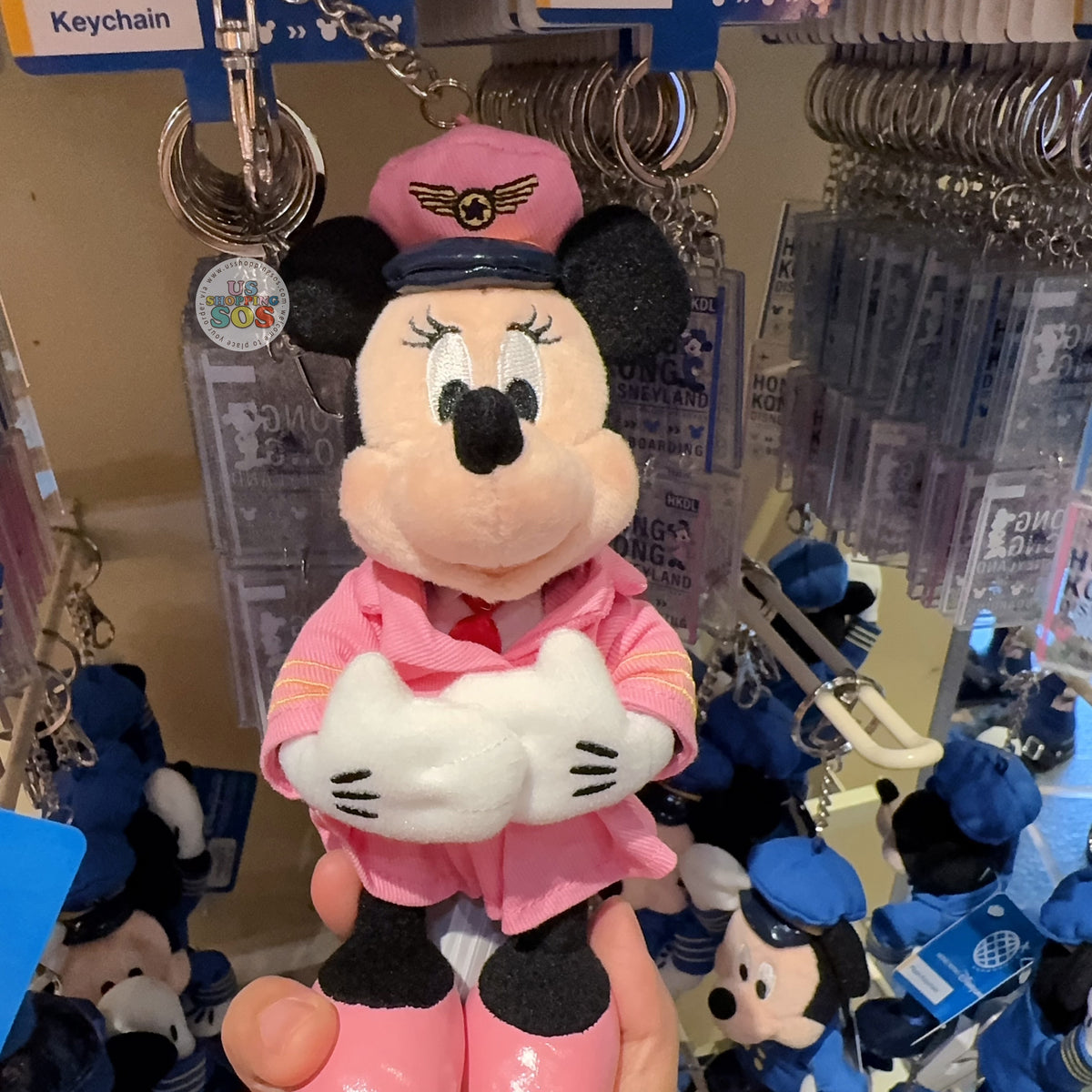 HKDL - 2026 Captain Mickey Mouse Collection x Minnie Mouse Plush