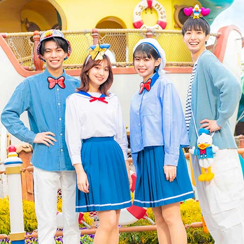 TDR - Donald’s Quacky Ducky City 2025 Collection x Donald Duck & Yellow Ribbon Headband(Release Date: Apr 7, 2025)