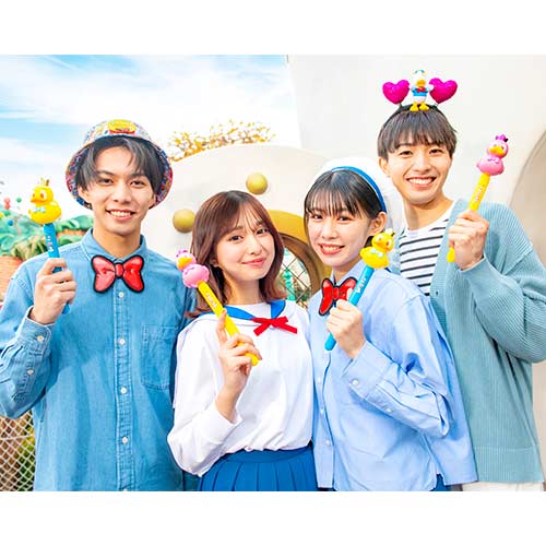 TDR - Donald’s Quacky Ducky City 2025 Collection x Donald Duck & Hearts Headband(Release Date: Apr 7, 2025)