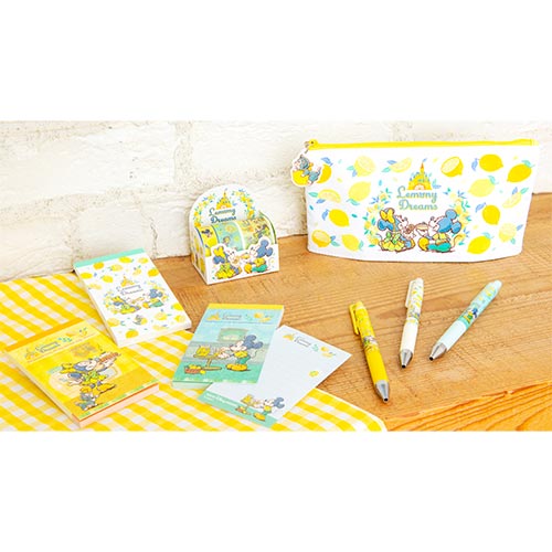 TDR - Mickey & Minnie Mouse "Lemony Dreams" Collection x Masking Tapes Set of 3 (Release Date: Apr 24, 2025)