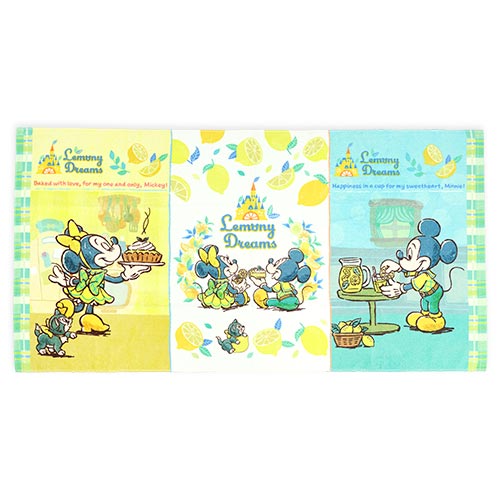 TDR - Mickey & Minnie Mouse "Lemony Dreams" Collection x Width Bath Towel (Release Date: Apr 24, 2025)