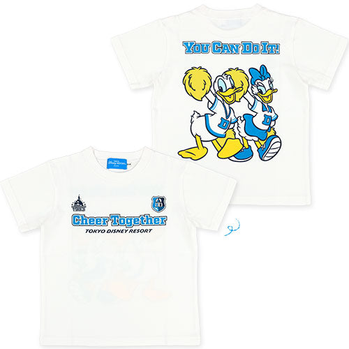 TDR - Mickey & Friends "Cheer Together" Collection x Donald & Daisy Duck T Shirt (Release Date: Apr 24 2025)
