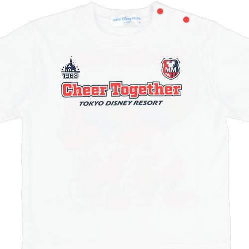 TDR - Mickey & Friends "Cheer Together" Collection x Mickey & Minnie Mouse T Shrit for Baby Size 90 cm (Release Date: Apr 24 2025)