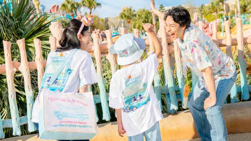 TDR - Mickey & Friends "SUNNY SUNNY Summer" Collection x Mickey & Friends T Shirt for Kids (Release Date: Jun 5. 2025)