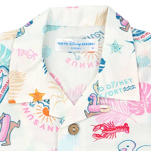 TDR - Mickey & Friends "SUNNY SUNNY Summer" Collection x Chip & Dale All Over Print Shirt for Baby (Release Date: Jun 5. 2025)