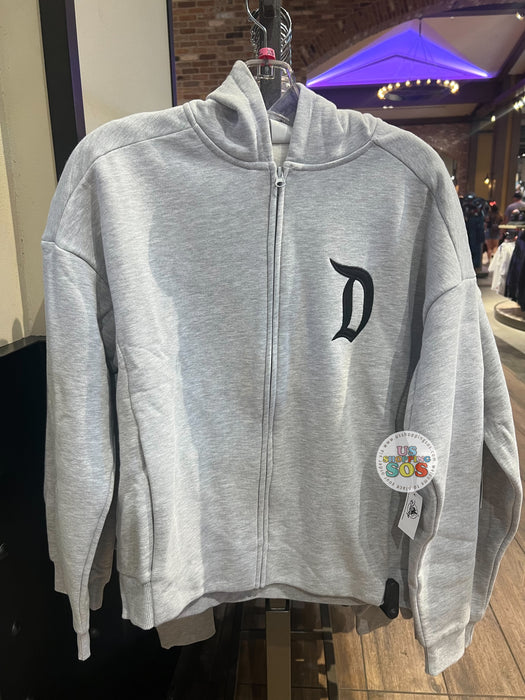 DLR - Castle “Disneyland Authentic Original Est 1955 ” Grey Hoodie Jacket (Adult)
