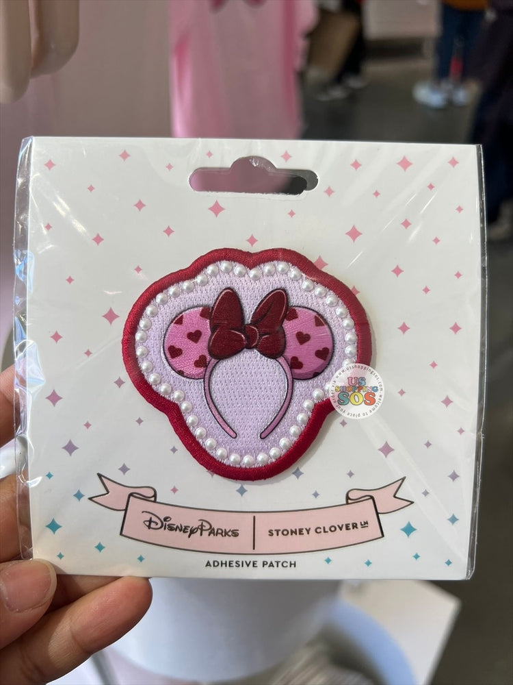 DLR/WDW - Stoney Clover Lane - Valentine’s Day Minnie Headband Patch