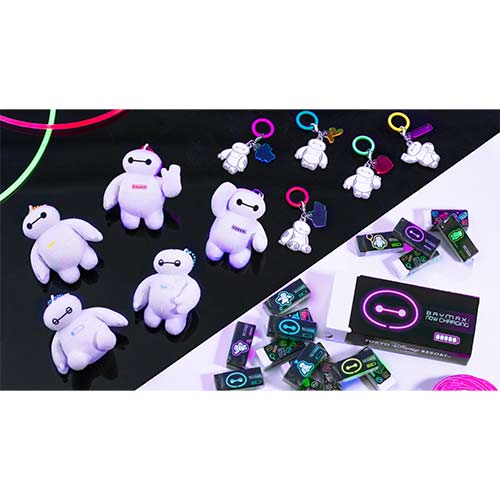 TDR - Colorful Neon & Baymax Themed Collection x Big Hero 6 Baymax Charms Set (Release Date: July 1, 2025)