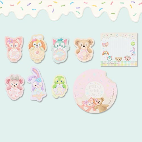 TDR - Duffy & Friends "Filled with Joy" Collection x Sticky Notes and Memos Set (Release Date: July 3, 2025)