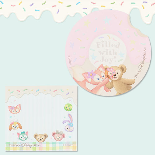 TDR - Duffy & Friends "Filled with Joy" Collection x Sticky Notes and Memos Set (Release Date: July 3, 2025)