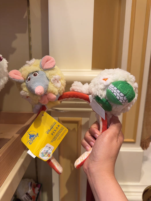 HKDL - 2026 Pixar Popcorn Pals Collection x Create your Own Headband Plush Toy x Remy Brie Flavor
