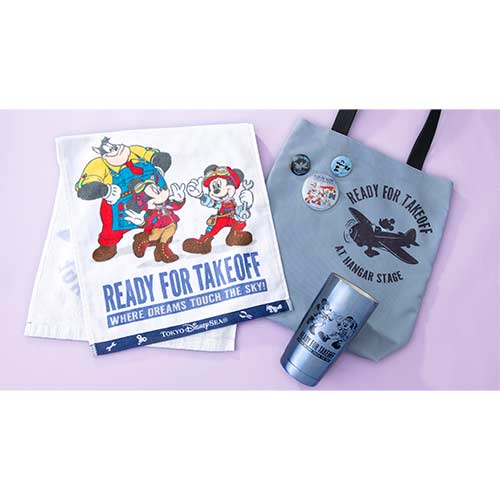 TDR - Mickey & Friends "Ready to Takeoff Where Dreams Touch the Sky" Collection x Face Towel (Release Date: July 15, 2025)