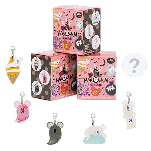 TDR - 2025 Mickey & Friends Disney Halloween "Spook Ghost Night!" Collection x Mickey Mouse Ghost Mystery Charms Single Box (Release Date: Sept 16, 2025)