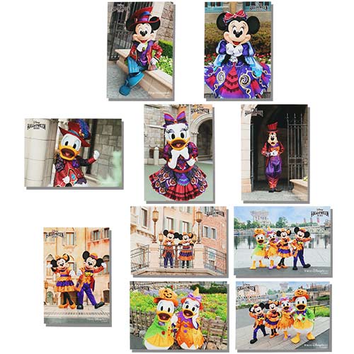 TDR - 2025 Mickey & Friends Halloween Party Collection x Disney Characters Photo Set (Release Date: Sept 16, 2025)