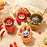 SHDL - Colorful Fruits and Vegetables Collection x Zootopia Lemmings Plush Keychain
