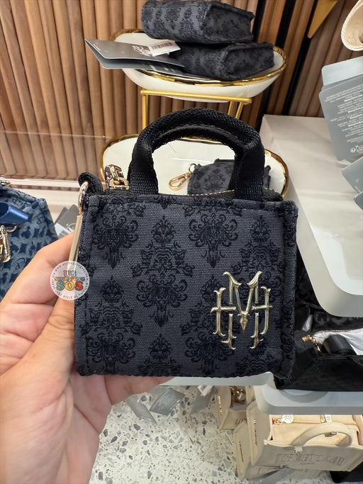 DLR/WDW - Disney’s Once Upon A Bag - Haunted Mansion Wallpaper Black Nano Bag Charm