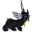 HKDS-  2025 Disney Villains x Maleficent Dragon Plush Keychain