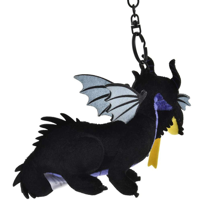 HKDS-  2025 Disney Villains x Maleficent Dragon Plush Keychain