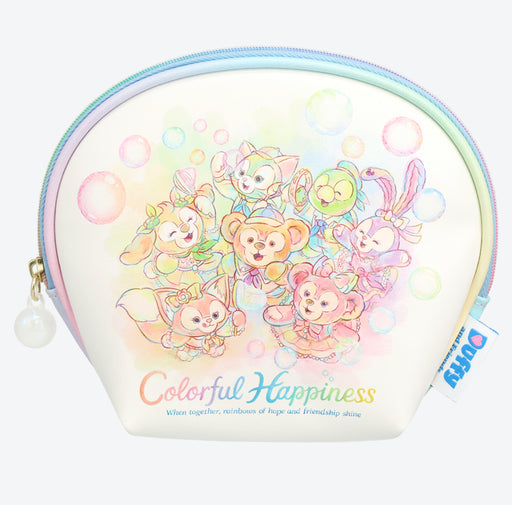 TDR - Duffy & Friends 20th Anniversary: Colorful Happiness x Duffy & Friends Pouch (Release Date: Apr 8, 2025)