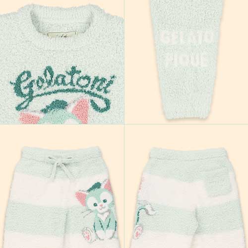 Disney×gelato pique / ルームウエアセット　ホワイト TDR - Duffy and Friends 20th Anniversary Gelato Pique Collection