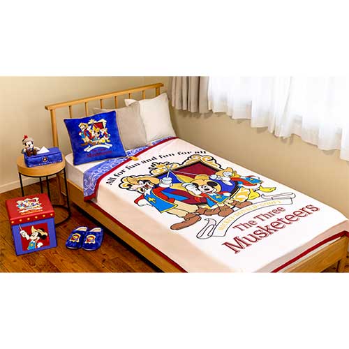 TDR - Mickey. Donald. Goofy. The Three Musketeers Collection x Blanket (Release Date: Oct 9, 2025)