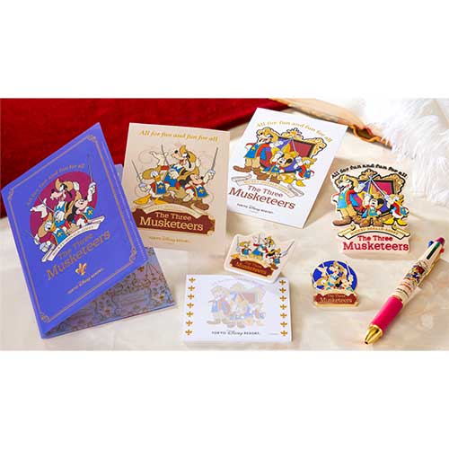 TDR - Mickey. Donald. Goofy. The Three Musketeers Collection x PILOT Dr. Grip 4+1 Multi-Function Refillable & Retractable Ballpoint Pen + Mechanical Pencil (Release Date: Oct 9, 2025)
