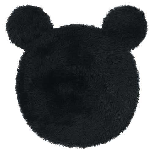 TDR Enjoy Winter Fashion Collection x Mickey Mouse Fluffy Beret For  Adults Color: Black (Release Date: Oct 16, 2025)