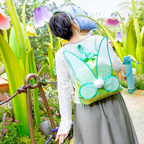 TDR - Fantasy Springs "Fairy Tinkerbell's Busy Buggy" Collection x Tinker Bell-inspired Knapsack/Backpack (Release Date: Oct 30, 2025)