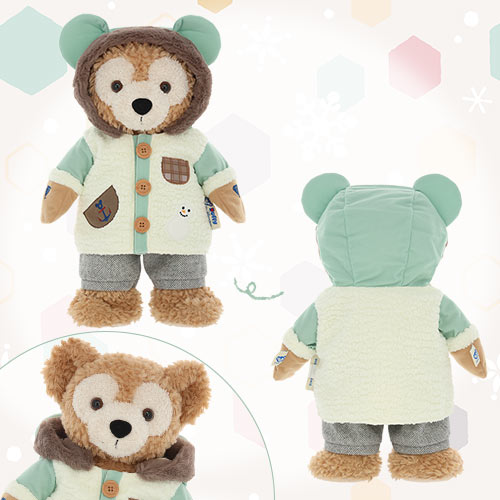 TDR - Duffy & Friends "Secret Of a Snowy Day" Collection x Duffy Plush Costume (Release Date: Nov 4, 2025)