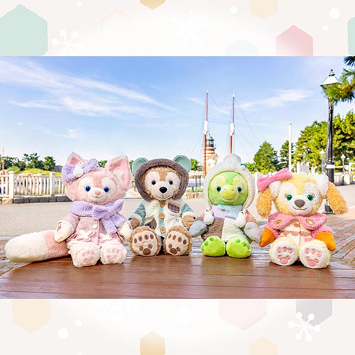 TDR - Duffy & Friends "Secret Of a Snowy Day" Collection x Duffy Plush Costume (Release Date: Nov 4, 2025)