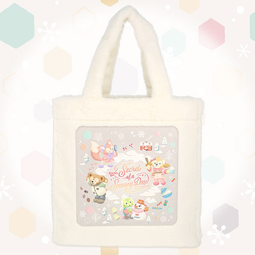 TDR - Duffy & Friends "Secret Of a Snowy Day" Collection x Fluffy Tote Bag (Release Date: Nov 4, 2025)