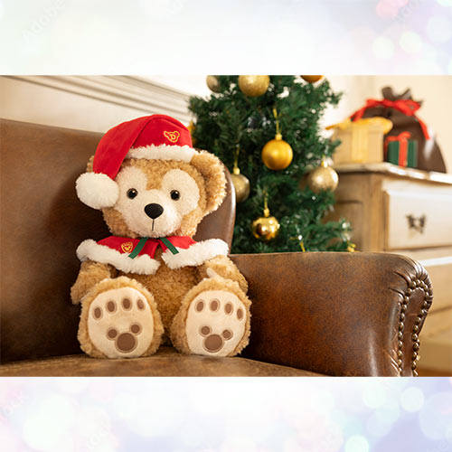 TDR - Duffy & Friends "Wintery Snowman" Collection x Santa Hat & Cape Plush Toy Costume (Release Date: Nov 4, 2025)