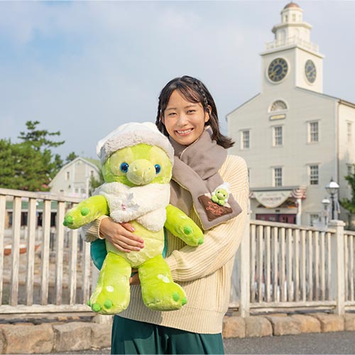 TDR - Duffy & Friends "Wintery Snowman" Collection x Olu Mel with Scarf and Beanie Plush Toy Size M (Release Date: Nov 4, 2025)