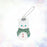 TDR - Duffy & Friends "Wintery Snowman" Collection x Gelatoni Snowman Shaped Plush Keychain (Release Date: Nov 4, 2025)