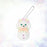TDR - Duffy & Friends "Wintery Snowman" Collection x CookieAnn Snowman Shaped Plush Keychain (Release Date: Nov 4, 2025)
