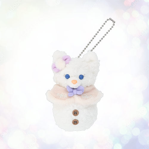 TDR - Duffy & Friends "Wintery Snowman" Collection x LinaBell Snowman Shaped Plush Keychain (Release Date: Nov 4, 2025)