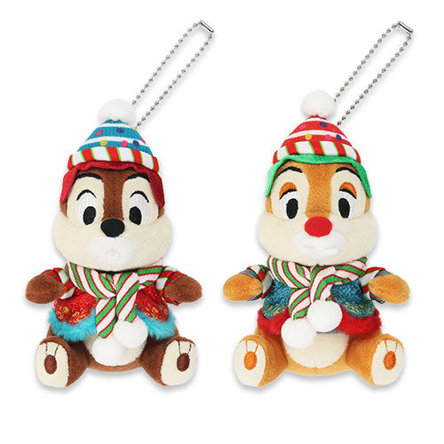 TDR - 2025 Toys Wonderful Christmas Parade  x Chip & Dale Plush Keychains Set (Release Date: Nov 10, 2025)