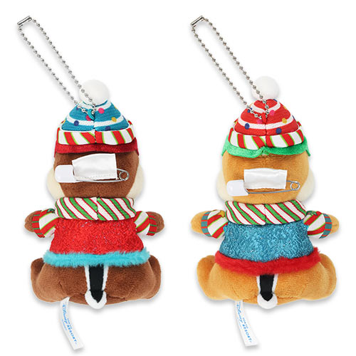 TDR - 2025 Toys Wonderful Christmas Parade  x Chip & Dale Plush Keychains Set (Release Date: Nov 10, 2025)