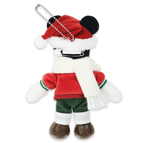 TDR - 2025 Mickey & Friends "Holly Jolly Christmas" Collection x Mickey Mouse with Christmas Themed Outfit Plush Keychain (Pre Order, Ship Out Date: July 2026)