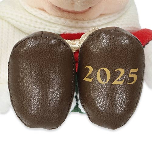 TDR - 2025 Mickey & Friends "Holly Jolly Christmas" Collection x Mickey Mouse with Christmas Themed Outfit Plush Keychain (Pre Order, Ship Out Date: July 2026)