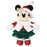 TDR - 2025 Mickey & Friends "Holly Jolly Christmas" Collection x Minnie Mouse with Christmas Themed Outfit Plush Keychain (Pre Order, Ship Out Date: July 2026)