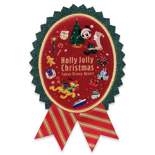 TDR - 2025 Mickey & Friends "Holly Jolly Christmas" Collection x Mickey Mouse & Pluto Patch (Release Date: Nov 10, 2025)