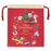 TDR - 2025 Mickey & Friends "Holly Jolly Christmas" Collection x Mickey & Friends Drawstring Bag (Release Date: Nov 10, 2025)