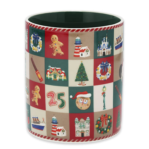 TDR - 2025 Mickey & Friends "Holly Jolly Christmas" Collection x Mickey Mouse Christmas Themed Mug  (Release Date: Nov 10, 2025)
