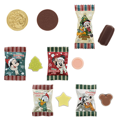 TDR - 2025 Mickey & Friends "Holly Jolly Christmas" Collection x Mickey & Friends Assorted Chocolate Advent Calendar (Release Date: Nov 10, 2025)