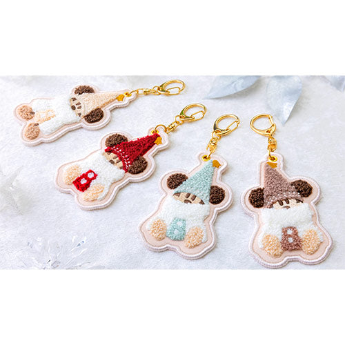TDR - 2025 Mickey Christmas fairy "Lil Lin Lin" Merry Jolly Days Collection x Mystery Embroidered Keychain Single Box (Release Date: Nov 10, 2025)
